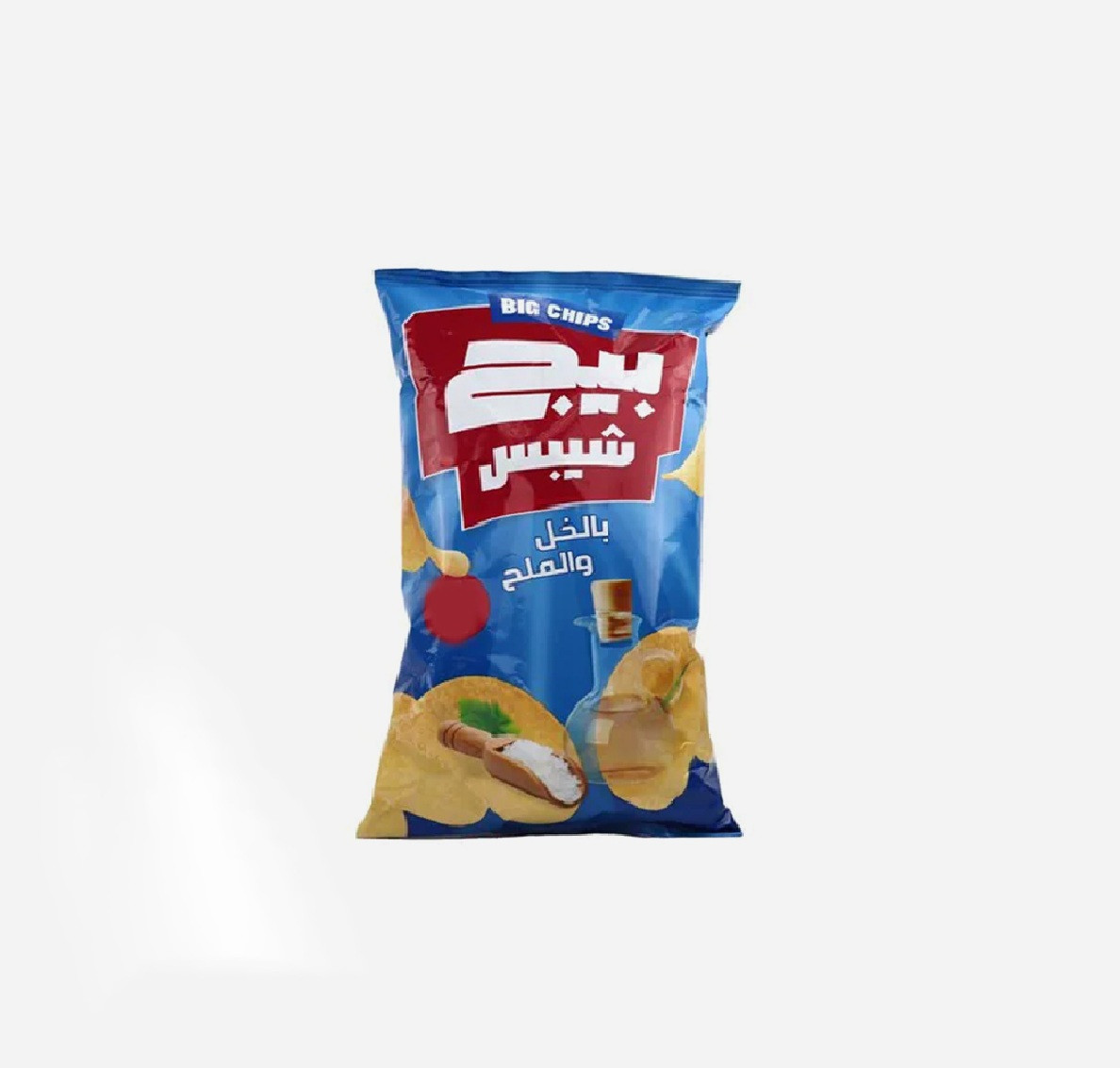 بيج شيبس خل وملح