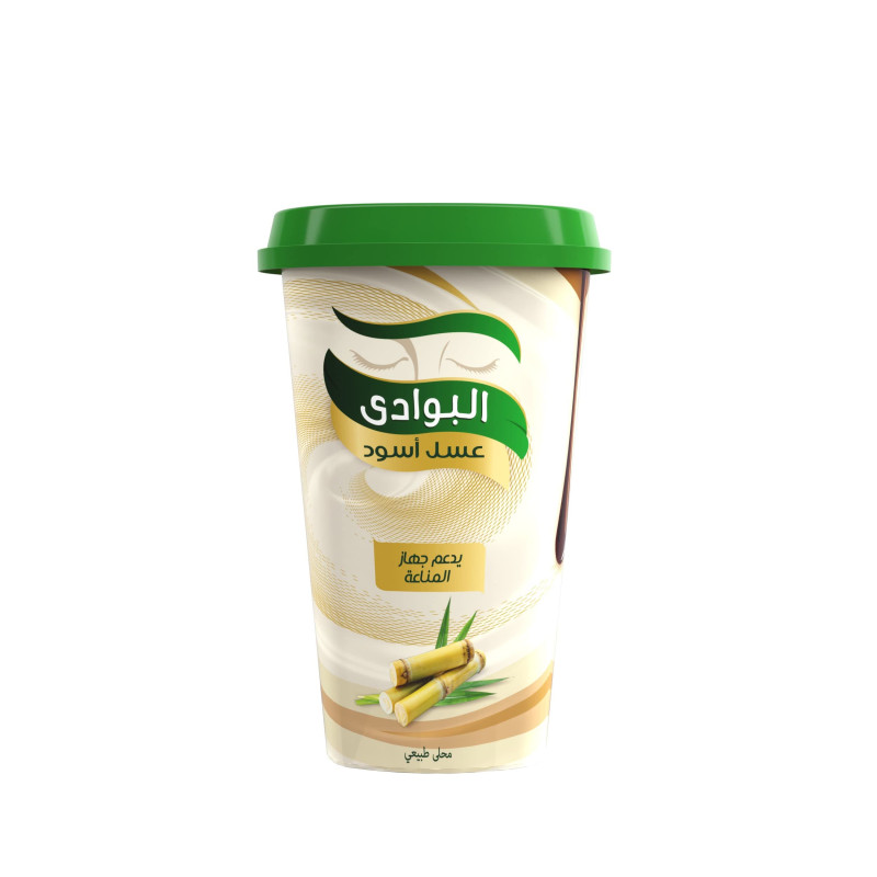 البوادي عسل اسود- 355 جرام