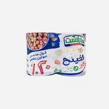 عبوتين -فول ساده الطعم الاصلي  من هارفست
