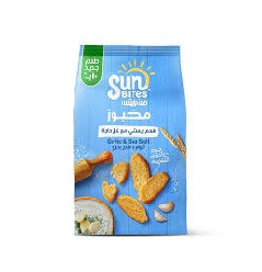 صن بايتس ثوم وملح بحري